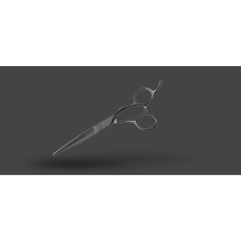 Olivia Garden SilkCut PRO Matt Black Hair cutting scissors 5,75`` RH von Olivia Garden