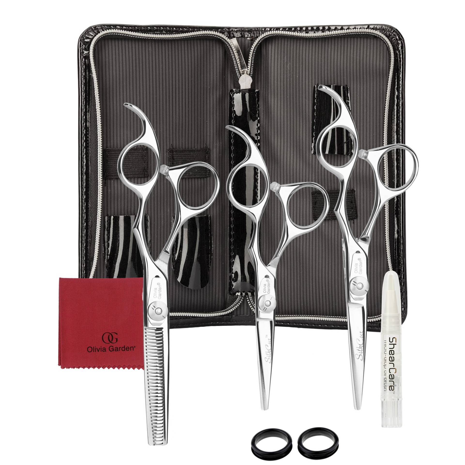 Olivia Garden Silkcut scissor set 3 pieces RH von Olivia Garden