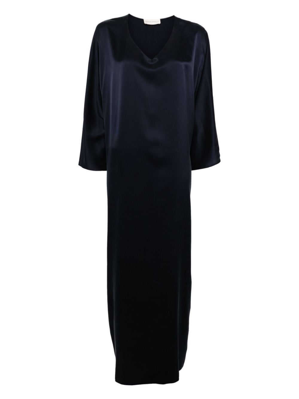 Olivia von Halle Vreeland silk nightdress - Blue von Olivia von Halle