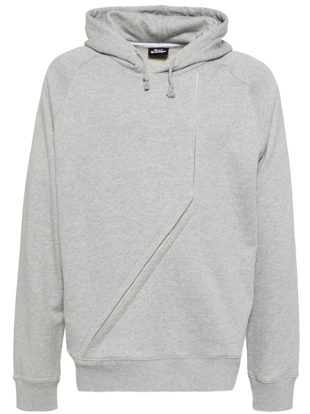 Olly Shinder split hoodie - Grey von Olly Shinder