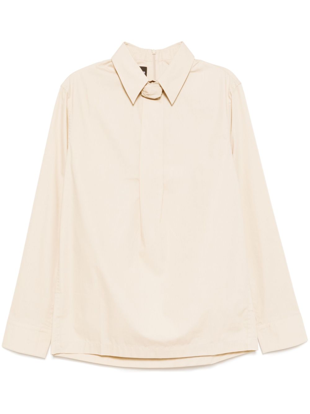 Olly Shinder vanishing-tie shirt - Neutrals von Olly Shinder