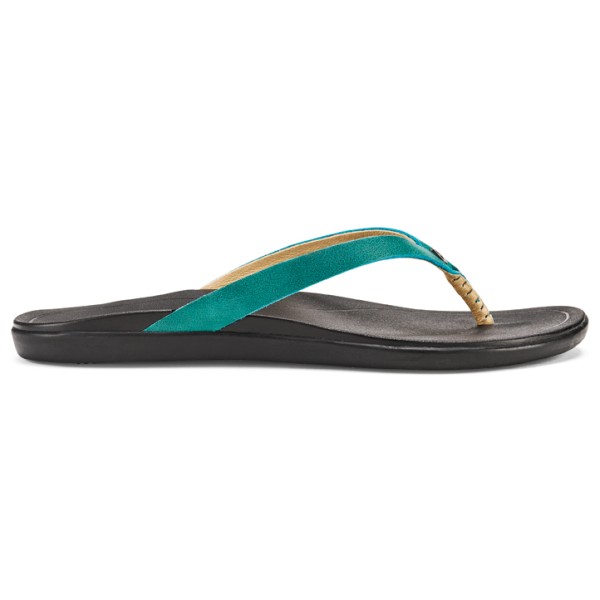 Olukai - Women's Ho'opio Leather - Sandalen Gr 7 grau von Olukai