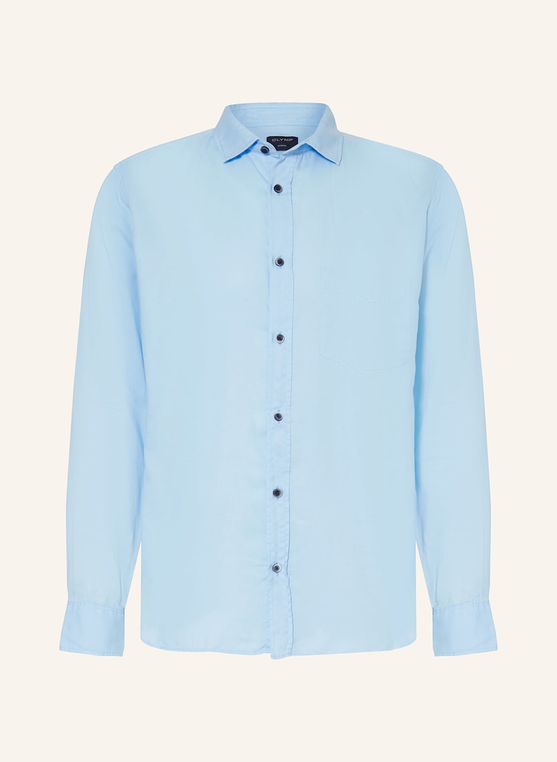 Olymp Hemd Casual Modern Fit blau von Olymp