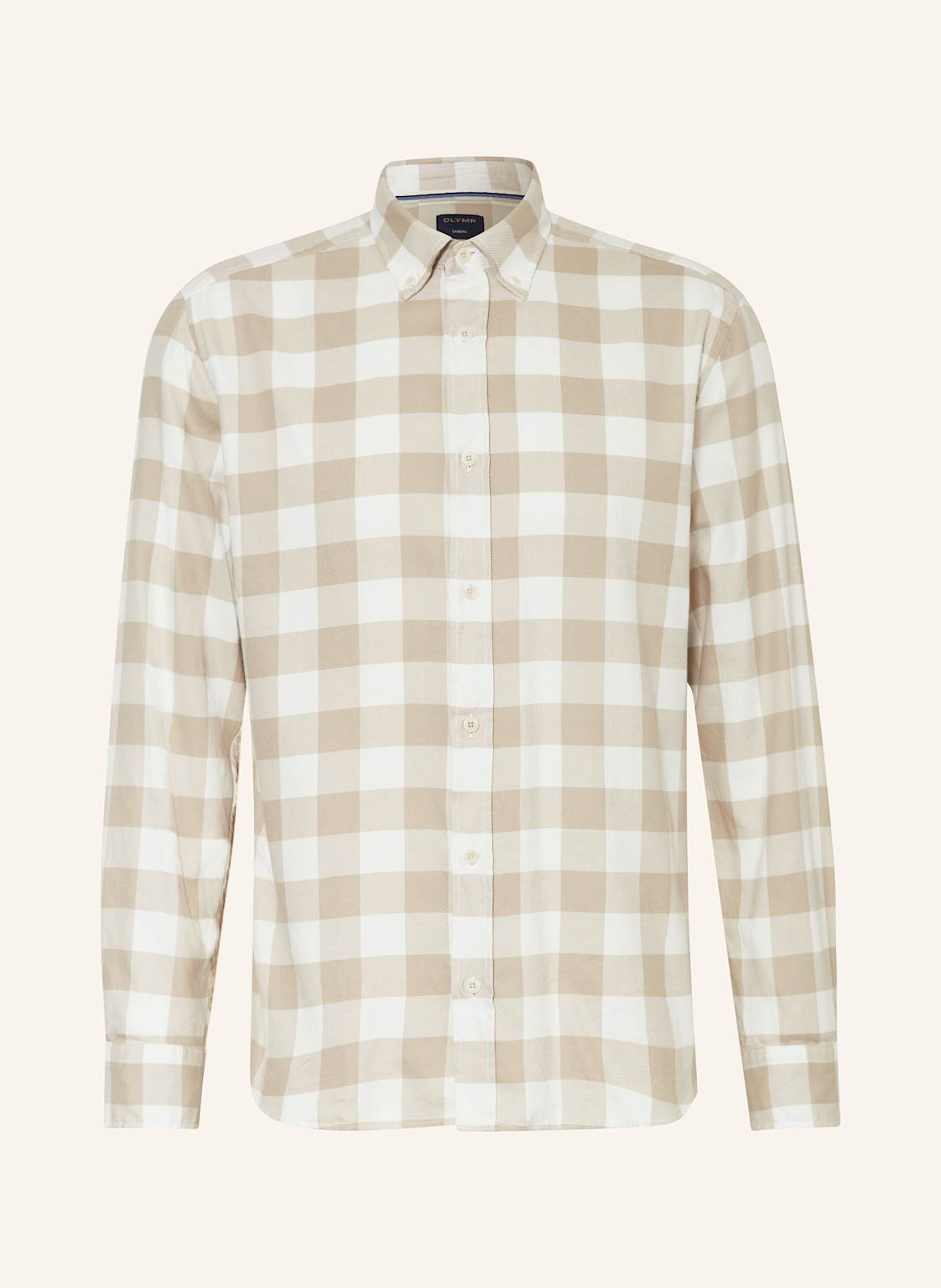 Olymp Hemd Casual Regular Fit beige Olymp Hemd Casual Regular Fit beige von Olymp