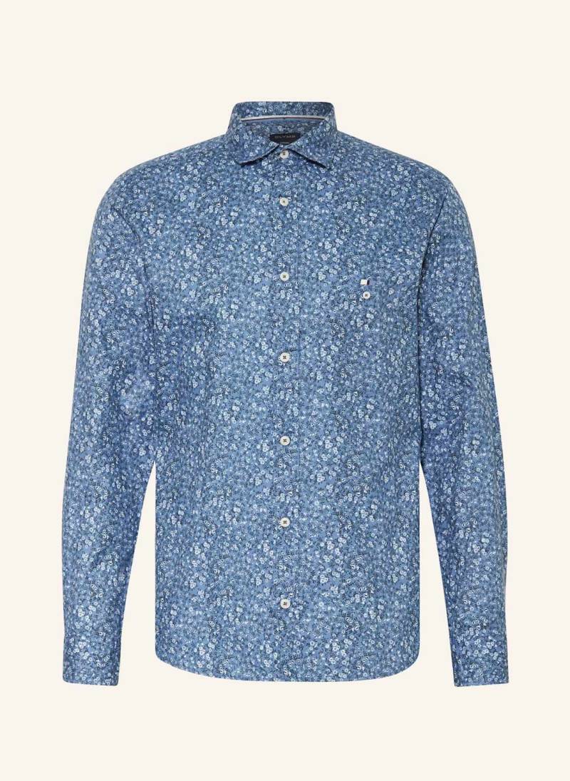 Olymp Hemd Casual Regular Fit blau von Olymp