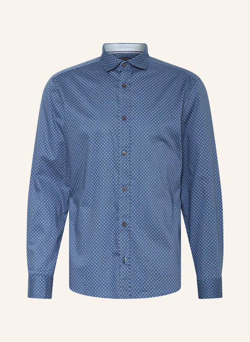 Olymp Hemd Casual Regular Fit blau von Olymp