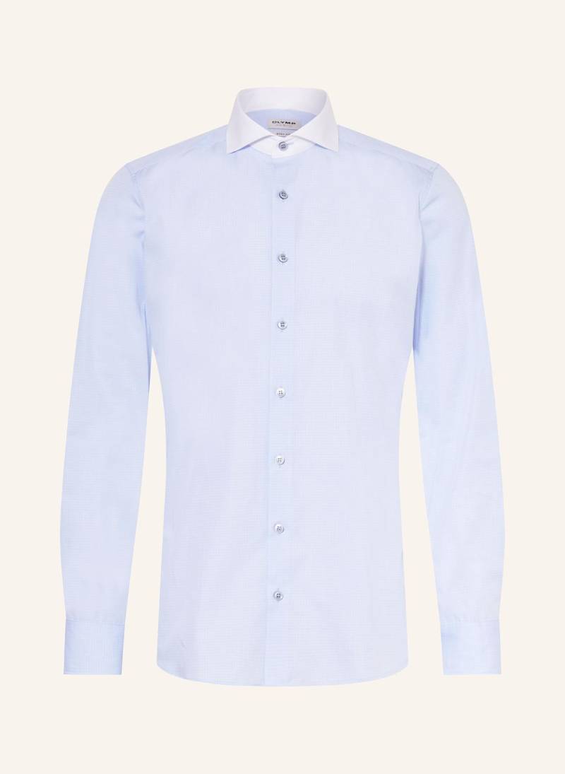 Olymp Hemd Level Five Body Fit blau von Olymp
