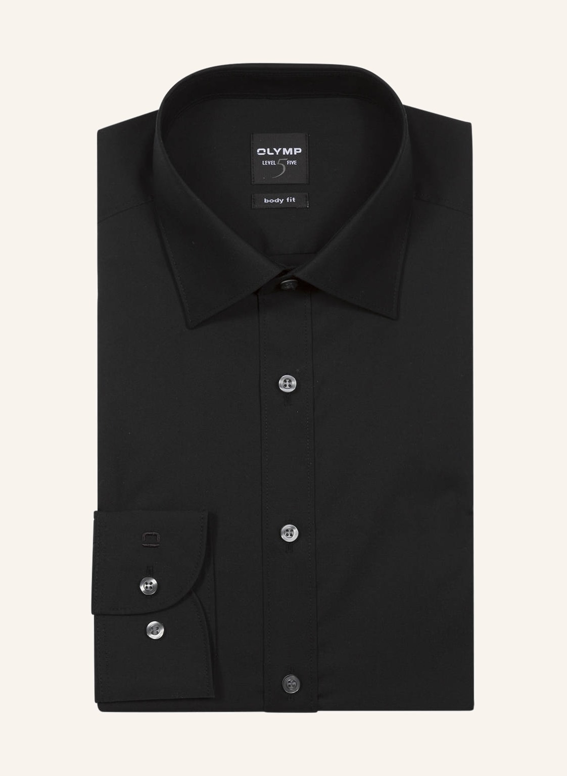 Olymp Hemd Level Five Body Fit schwarz Olymp Hemd Level Five Body Fit schwarz von Olymp