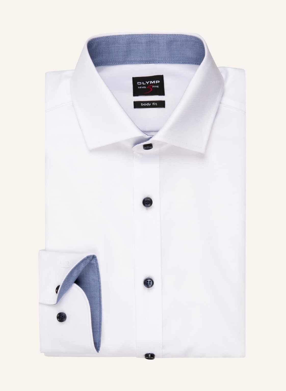 Olymp Hemd Level Five Body Fit weiss Olymp Hemd Level Five Body Fit weiss von Olymp
