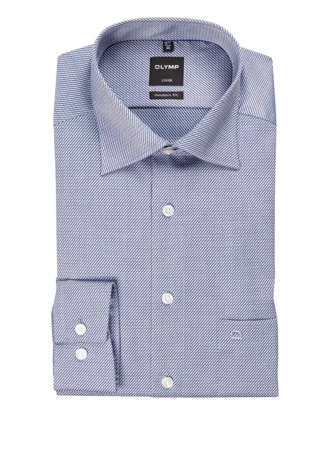 Olymp Hemd Luxor Modern Fit blau Olymp Hemd Luxor Modern Fit blau von Olymp