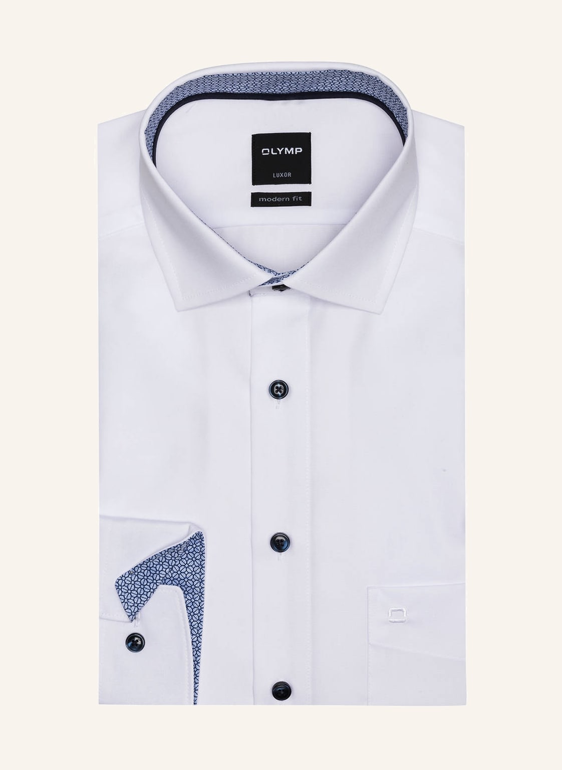 Olymp Hemd Luxor Modern Fit weiss Olymp Hemd Luxor Modern Fit weiss von Olymp