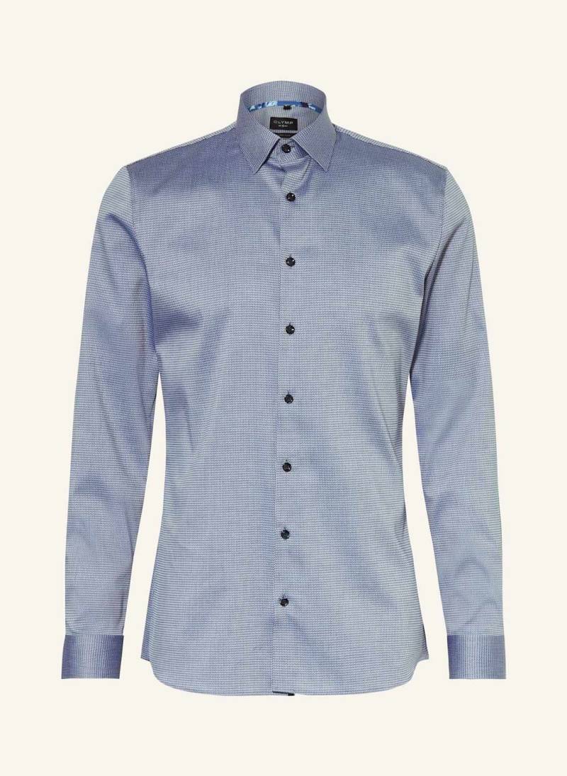 Olymp Hemd No. Six Super Slim Fit blau von Olymp