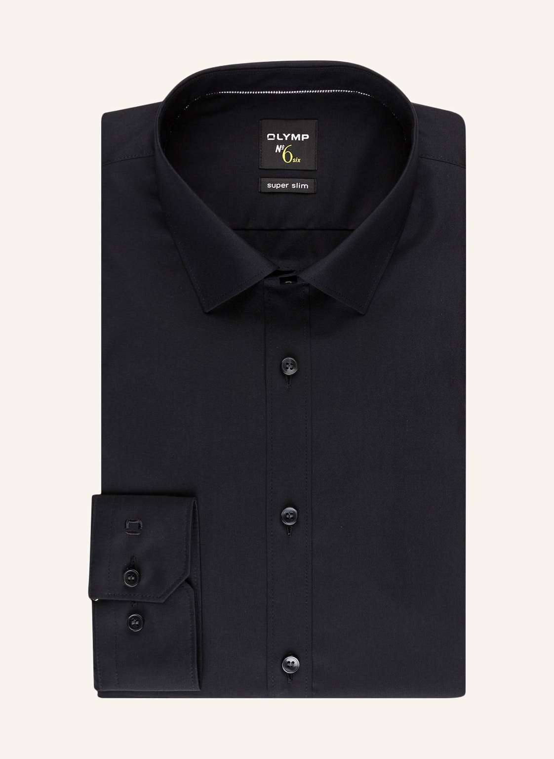 Olymp Hemd No. Six Super Slim schwarz Olymp Hemd No. Six Super Slim schwarz von Olymp
