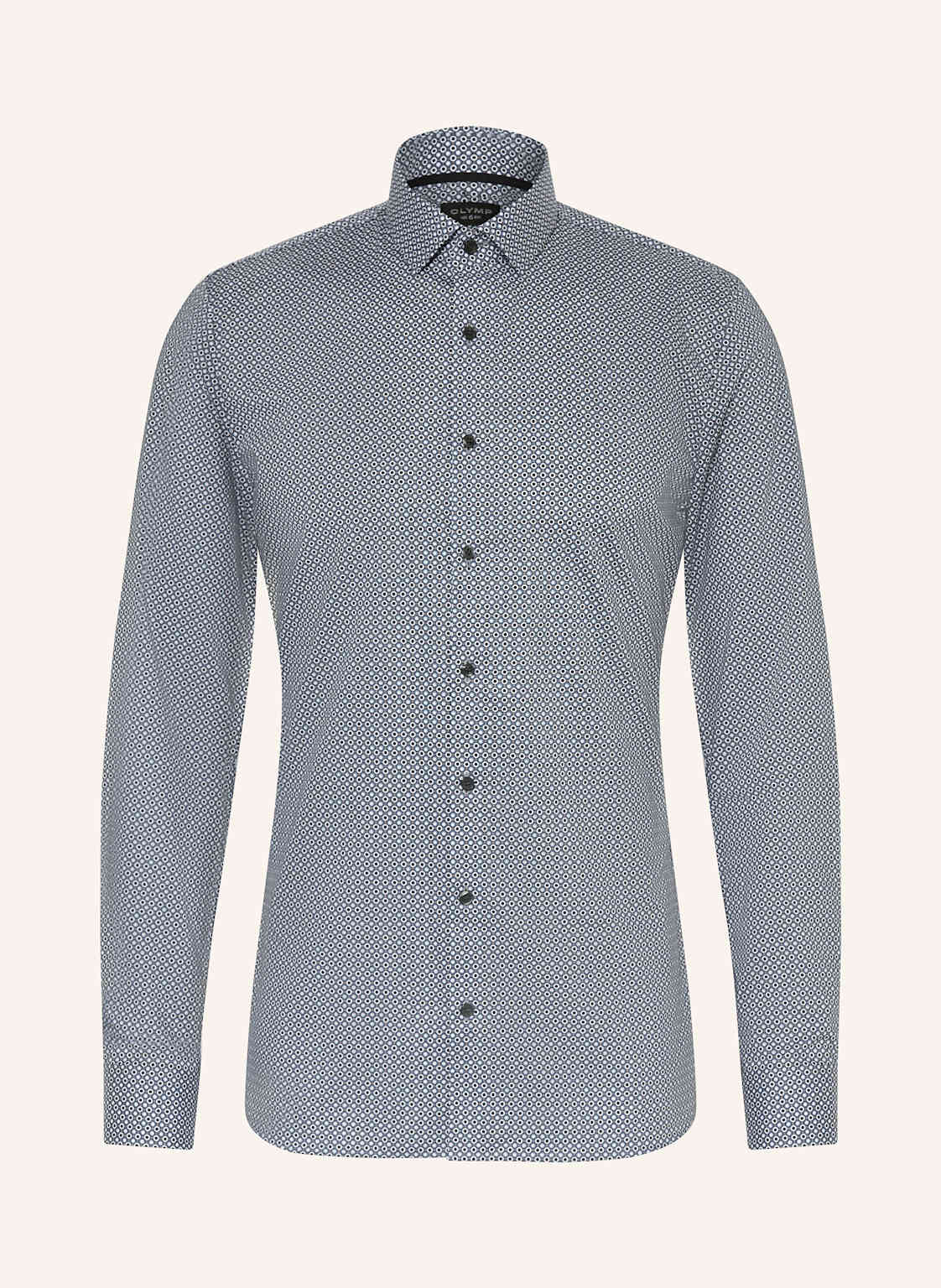 Olymp Hemd No. Six Super Slim silber Olymp Hemd No. Six Super Slim silber von Olymp