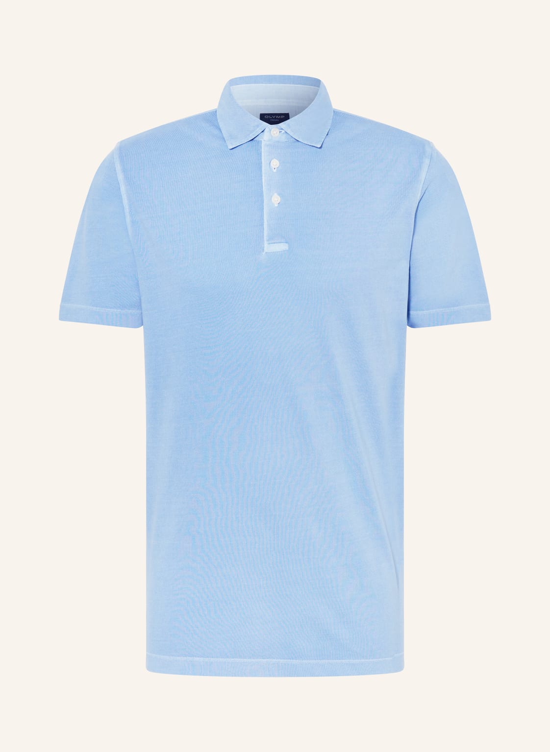 Olymp Jersey-Poloshirt Level Five Casual Fit blau von Olymp