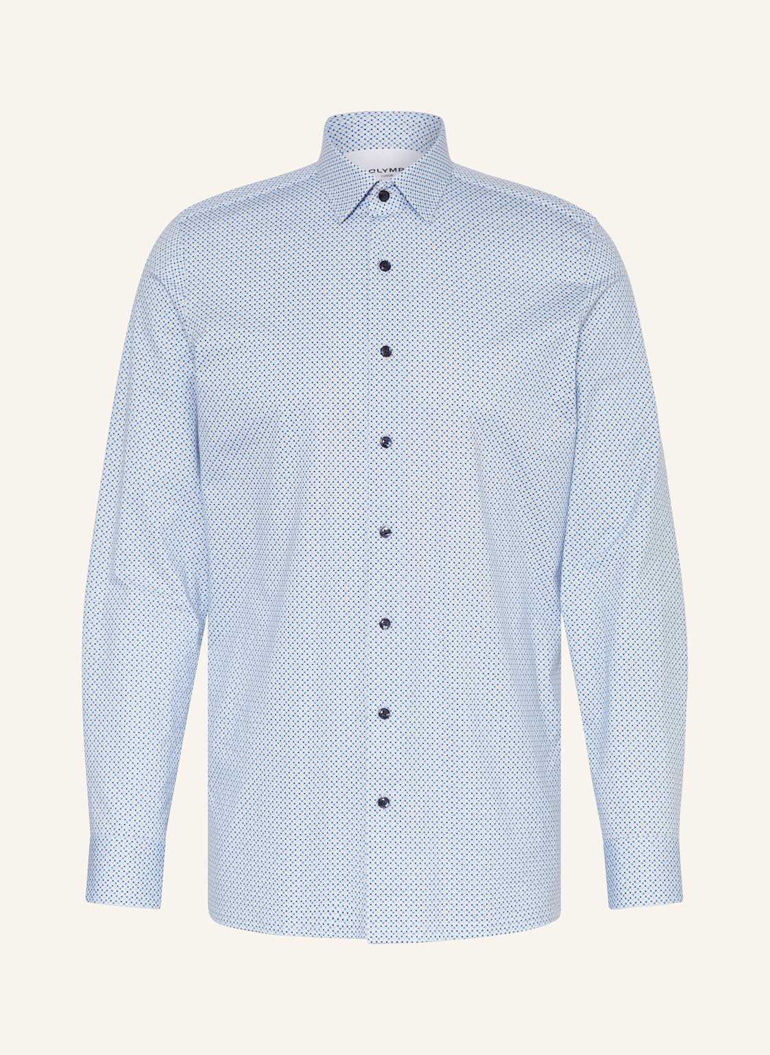 Olymp Jerseyhemd Luxor 24/Seven Modern Fit blau Olymp Jerseyhemd Luxor 24/Seven Modern Fit blau von Olymp