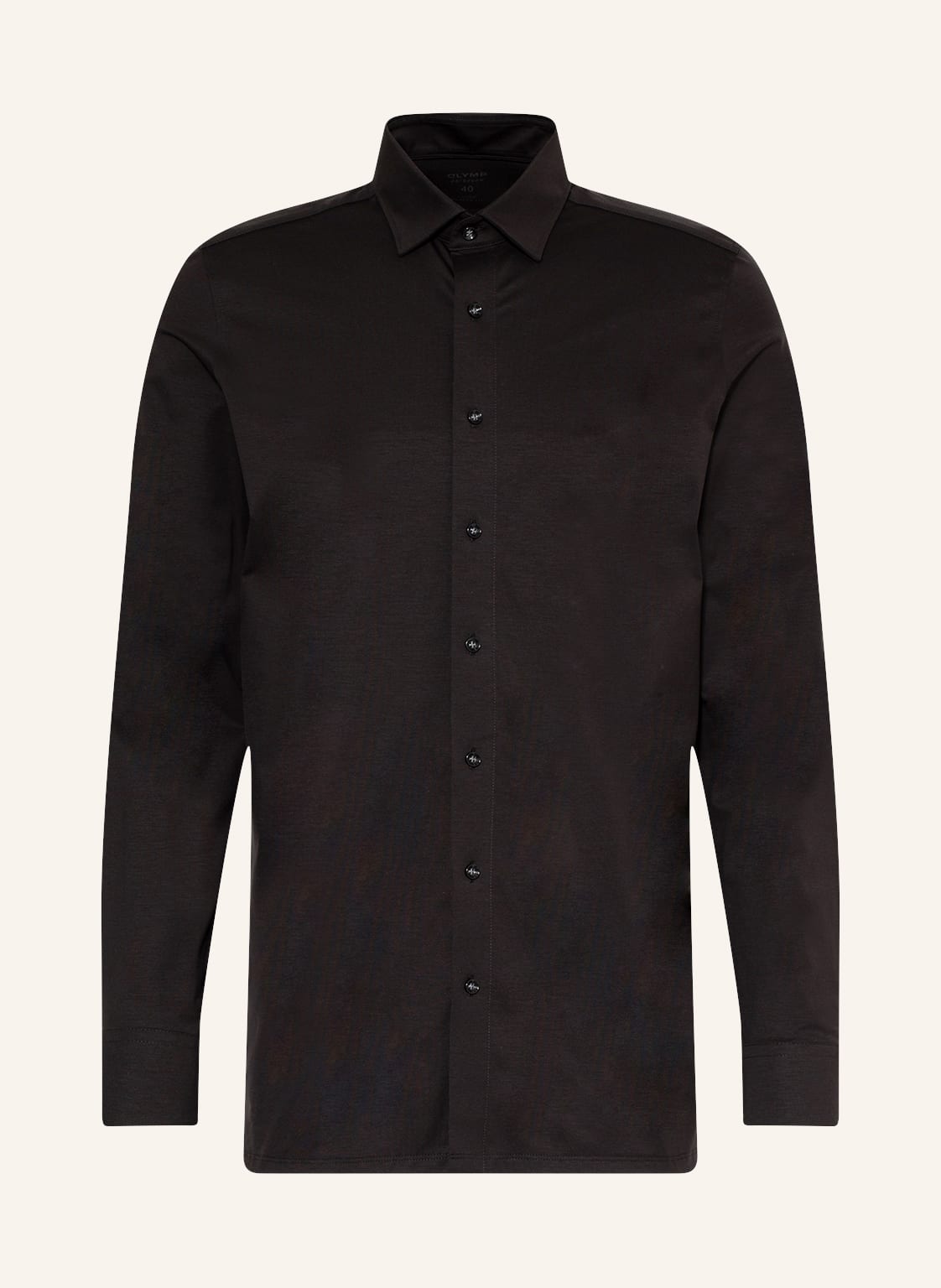Olymp Jerseyhemd Luxor 24/Seven Modern Fit schwarz Olymp Jerseyhemd Luxor 24/Seven Modern Fit schwarz von Olymp