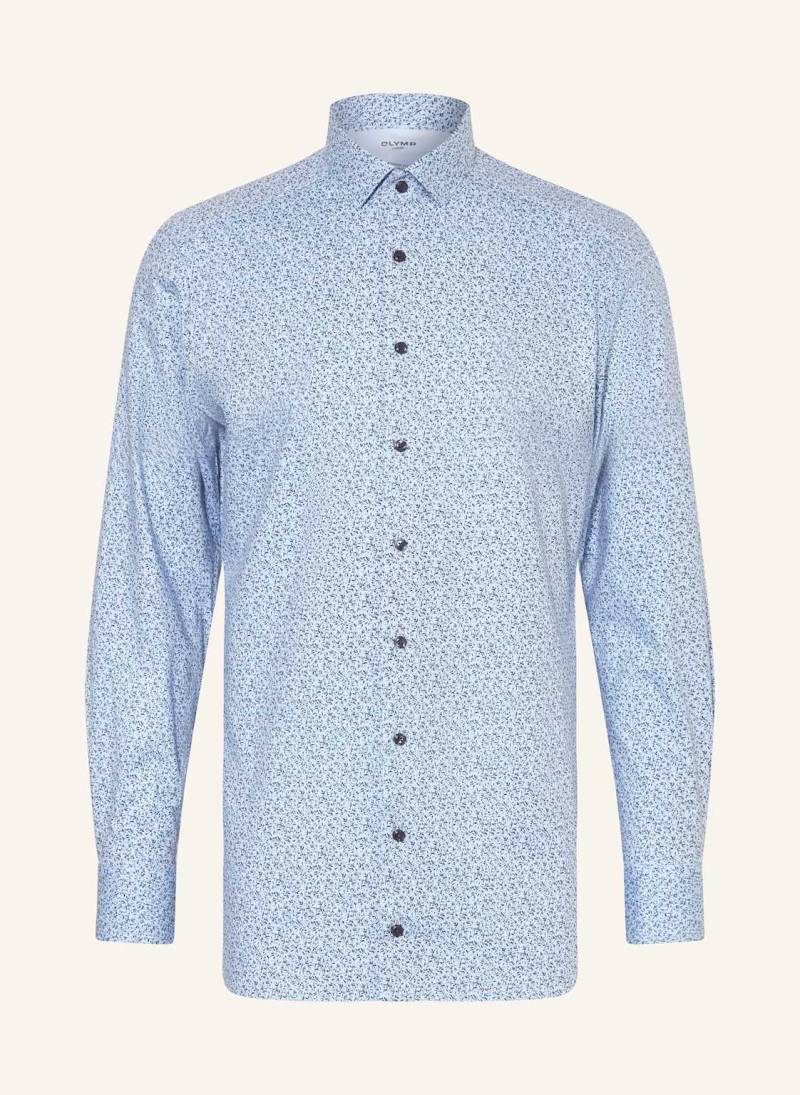 Olymp Jerseyhemd No. Six 24/Seven Modern Fit blau von Olymp