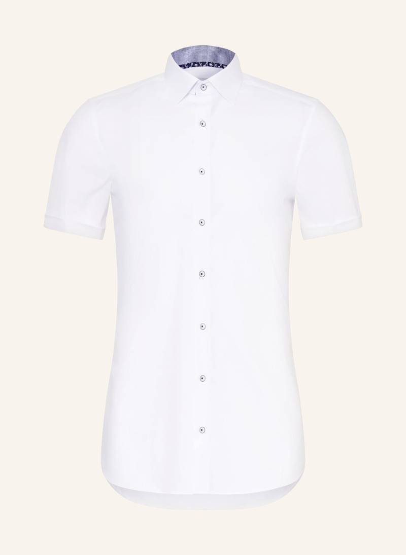 Olymp Kurzarm-Hemd Level Five Body Fit weiss von Olymp