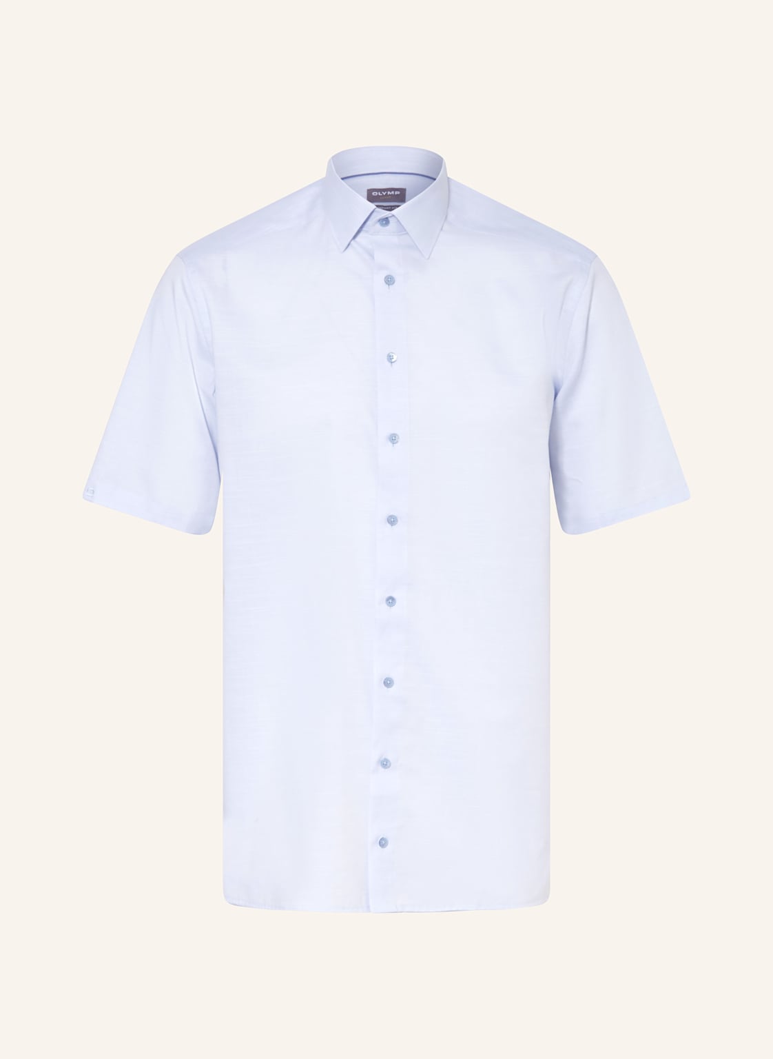 Olymp Kurzarm-Hemd Luxor Comfort Fit blau Olymp Kurzarm-Hemd Luxor Comfort Fit blau von Olymp