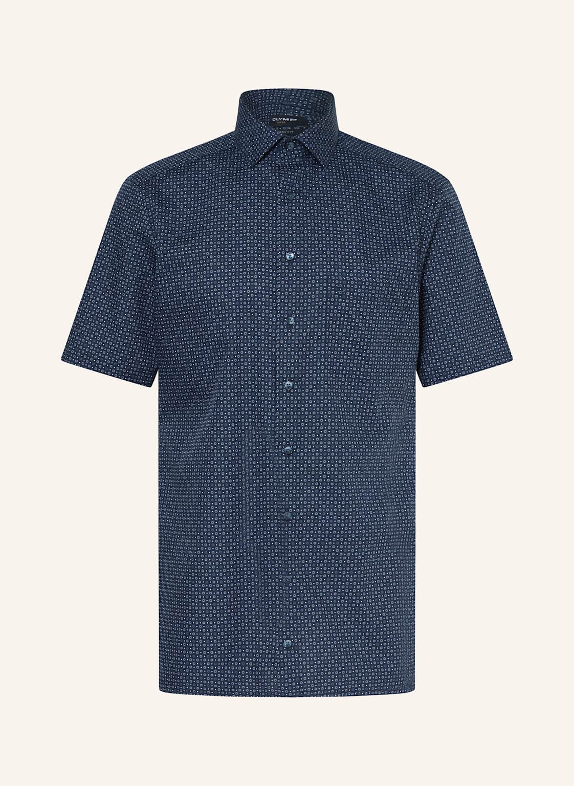 Olymp Kurzarm-Hemd Luxor Modern Fit blau Olymp Kurzarm-Hemd Luxor Modern Fit blau von Olymp