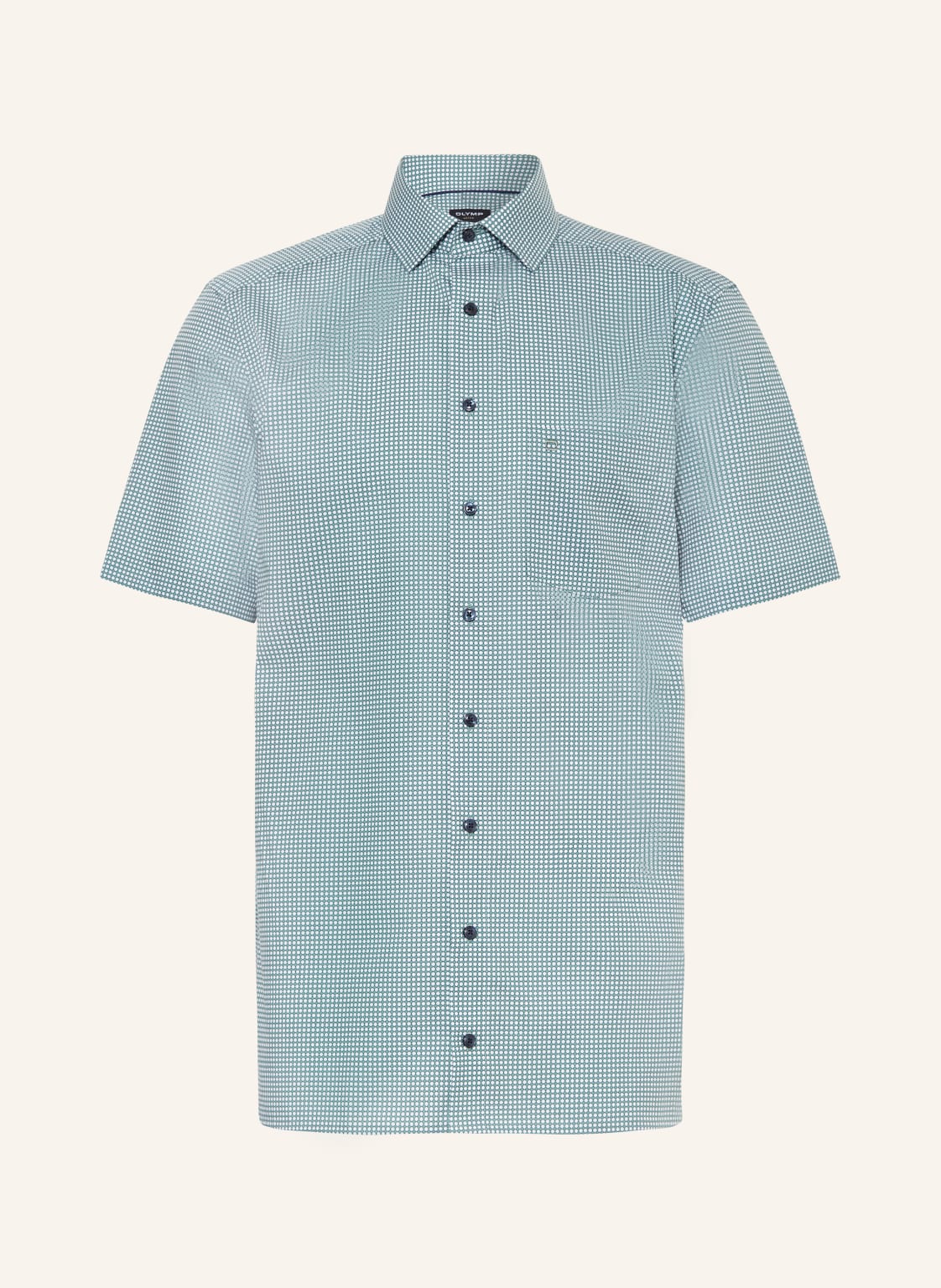Olymp Kurzarm-Hemd Luxor Modern Fit gruen Olymp Kurzarm-Hemd Luxor Modern Fit gruen von Olymp