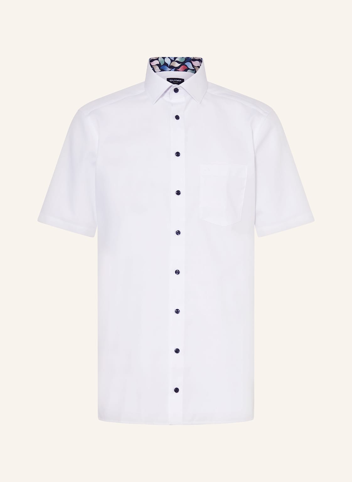 Olymp Kurzarm-Hemd Luxor Modern Fit weiss Olymp Kurzarm-Hemd Luxor Modern Fit weiss von Olymp
