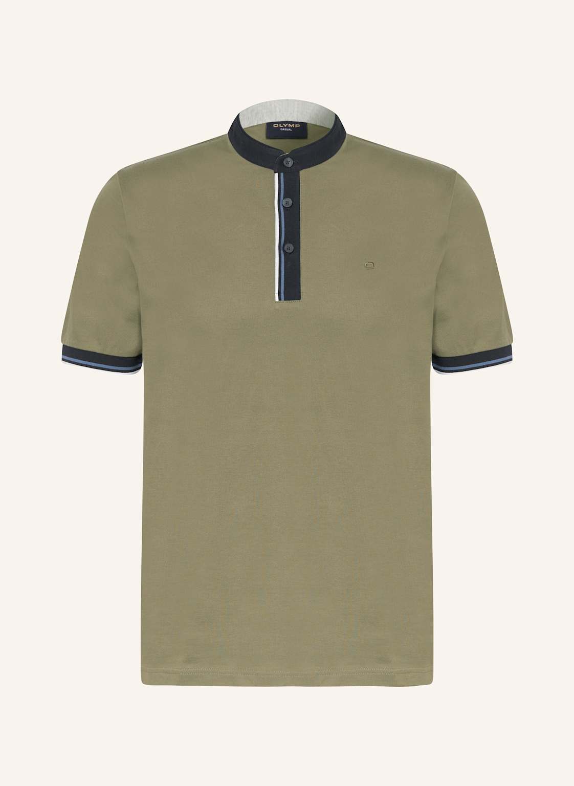 Olymp Piqué-Poloshirt gruen von Olymp