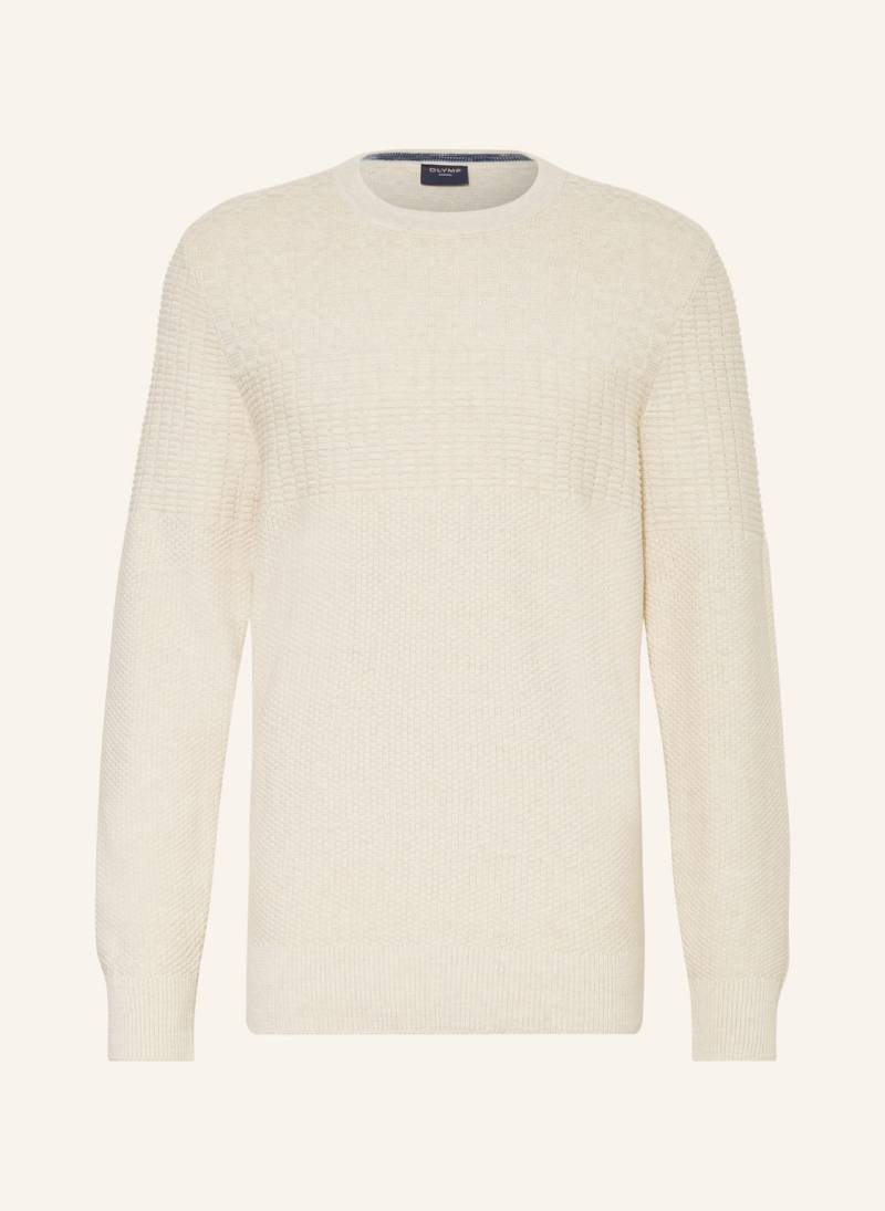 Olymp Pullover weiss von Olymp