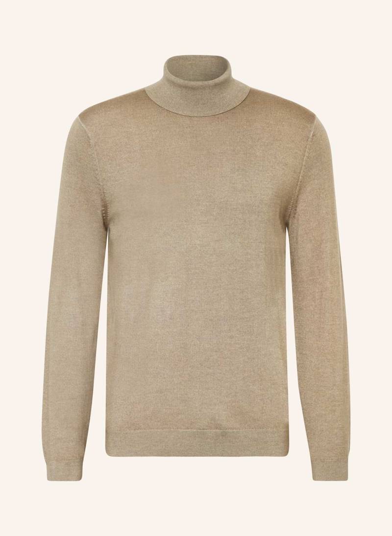 Olymp Rollkragenpullover beige von Olymp