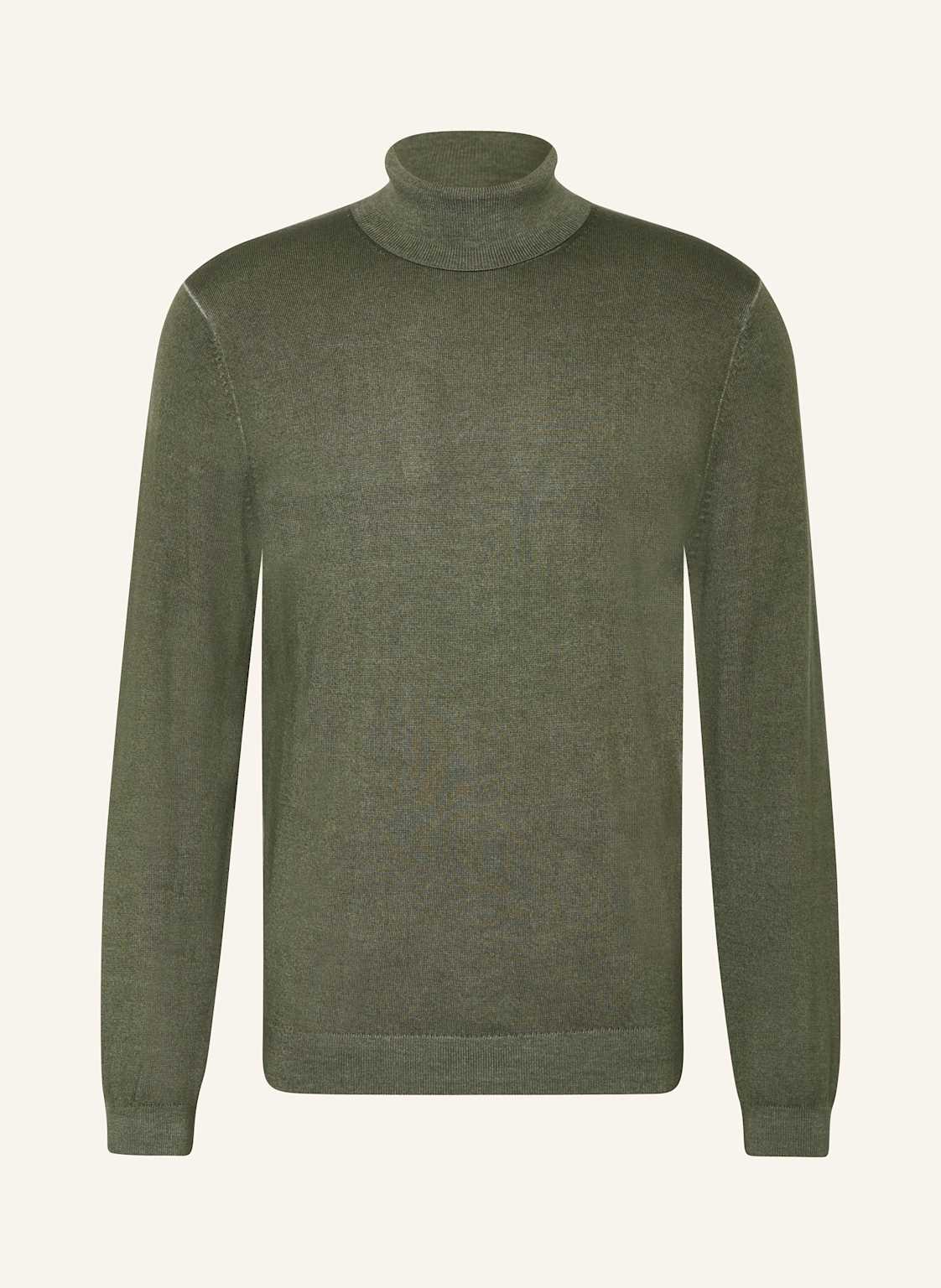 Olymp Rollkragenpullover gruen von Olymp