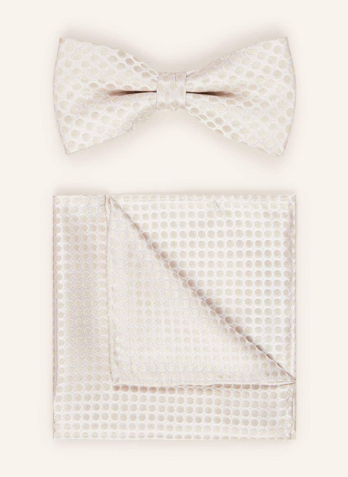 Olymp Set: Fliege Und Einstecktuch beige Olymp Set: Fliege Und Einstecktuch beige von Olymp