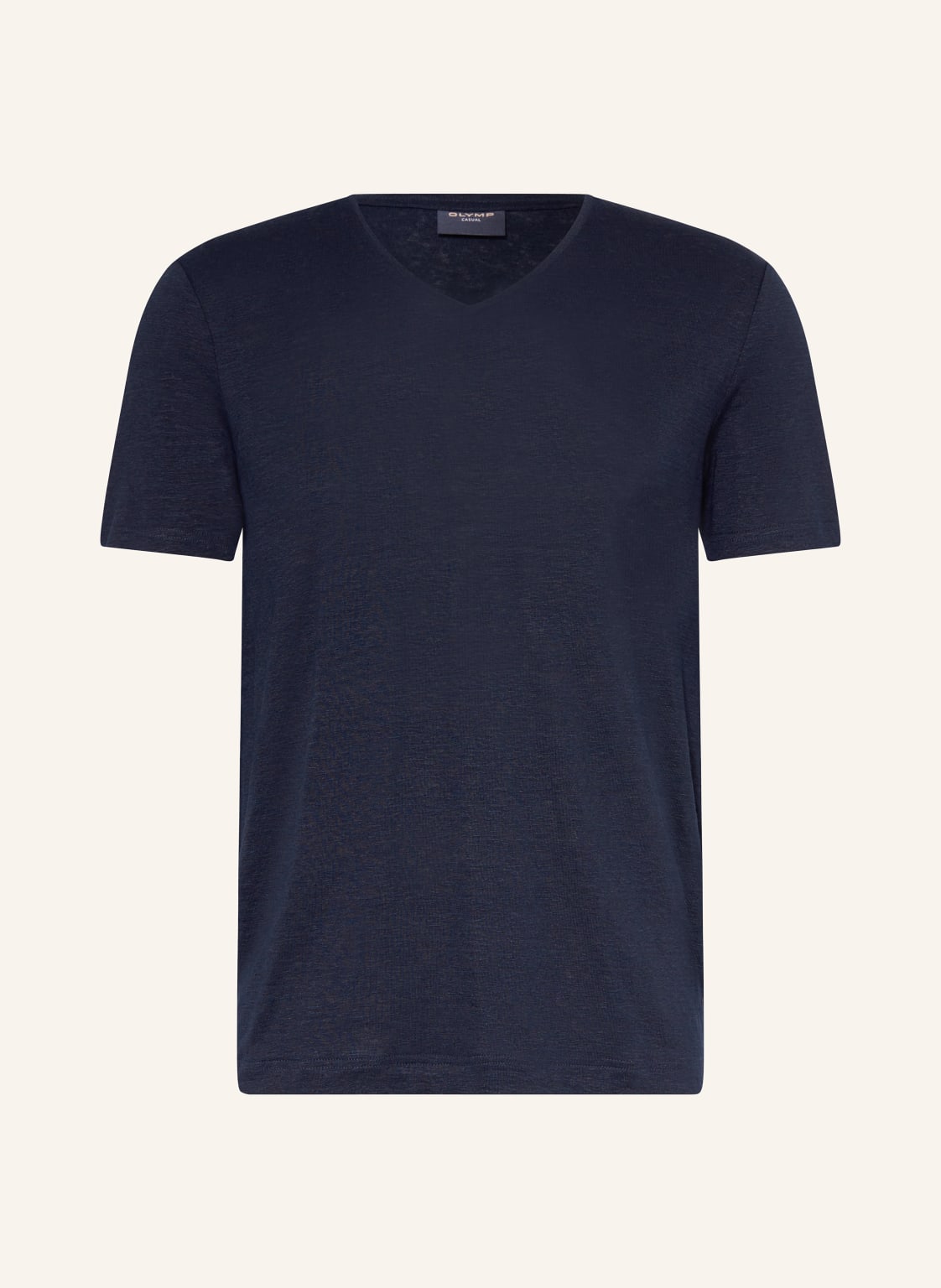 Olymp T-Shirt Aus Leinen blau Olymp T-Shirt Aus Leinen blau von Olymp