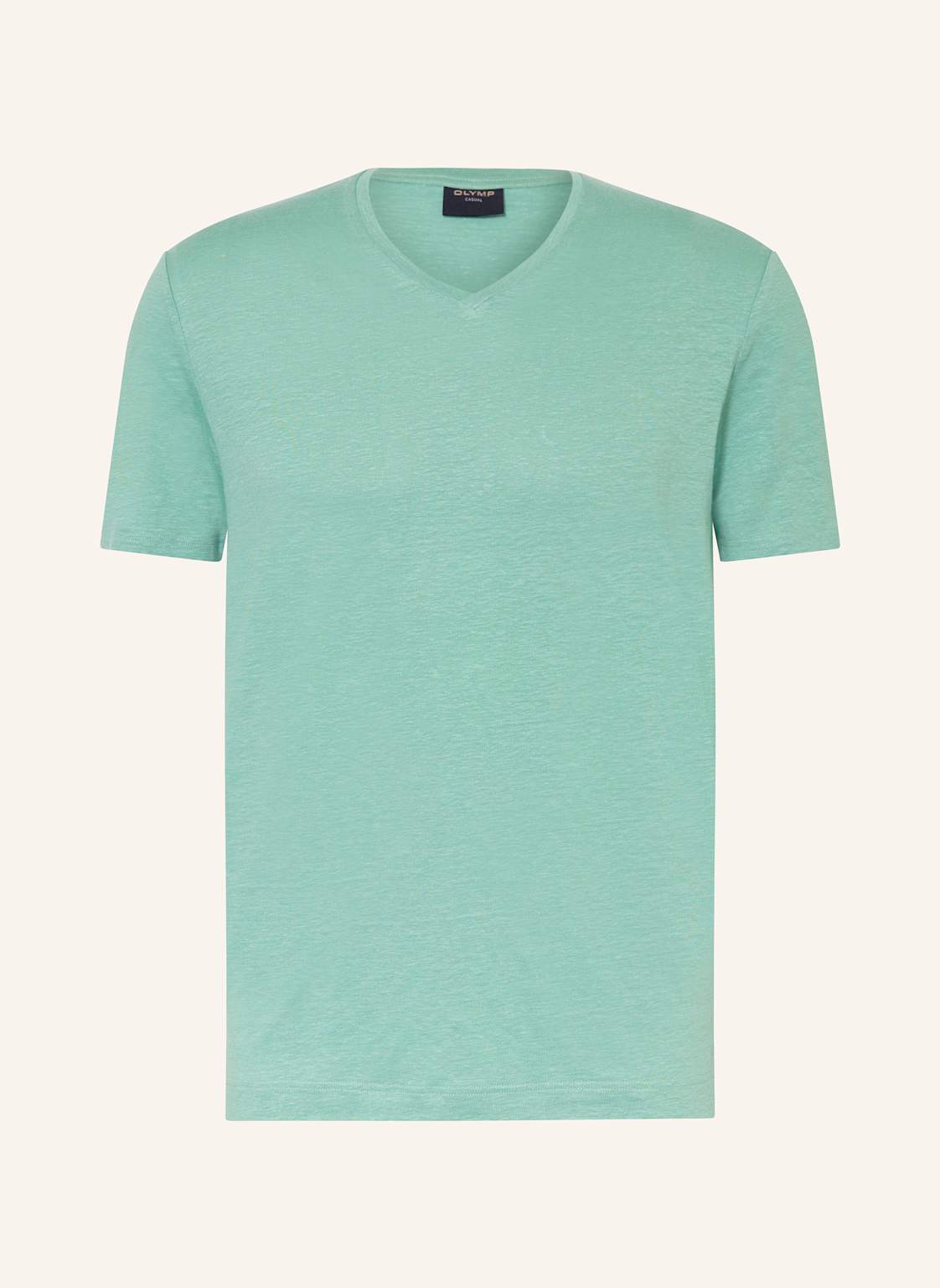 Olymp T-Shirt Aus Leinen gruen Olymp T-Shirt Aus Leinen gruen von Olymp