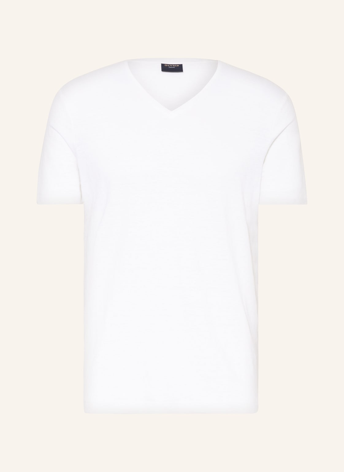 Olymp T-Shirt Aus Leinen weiss Olymp T-Shirt Aus Leinen weiss von Olymp