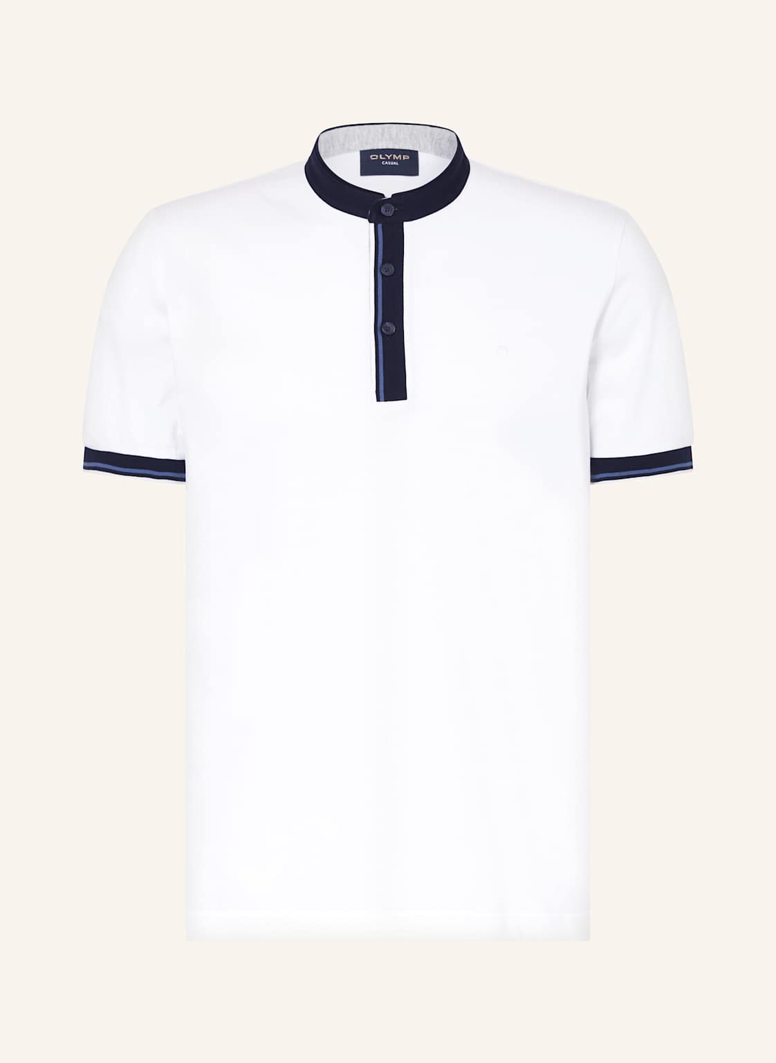 Olymp Piqué-Poloshirt weiss Olymp Piqué-Poloshirt weiss von Olymp