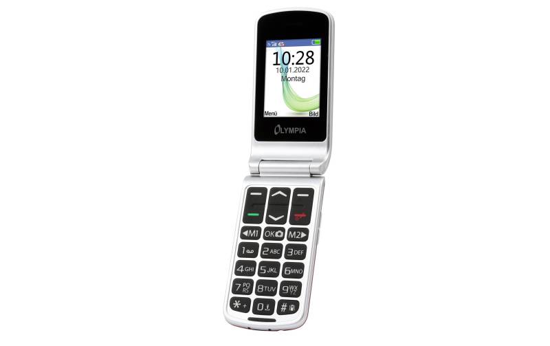 Olympia Klapphandy »Style Duo 4G Rot«, rot, 6,07 cm/2,4 Zoll, 0.3 MP Kamera von Olympia