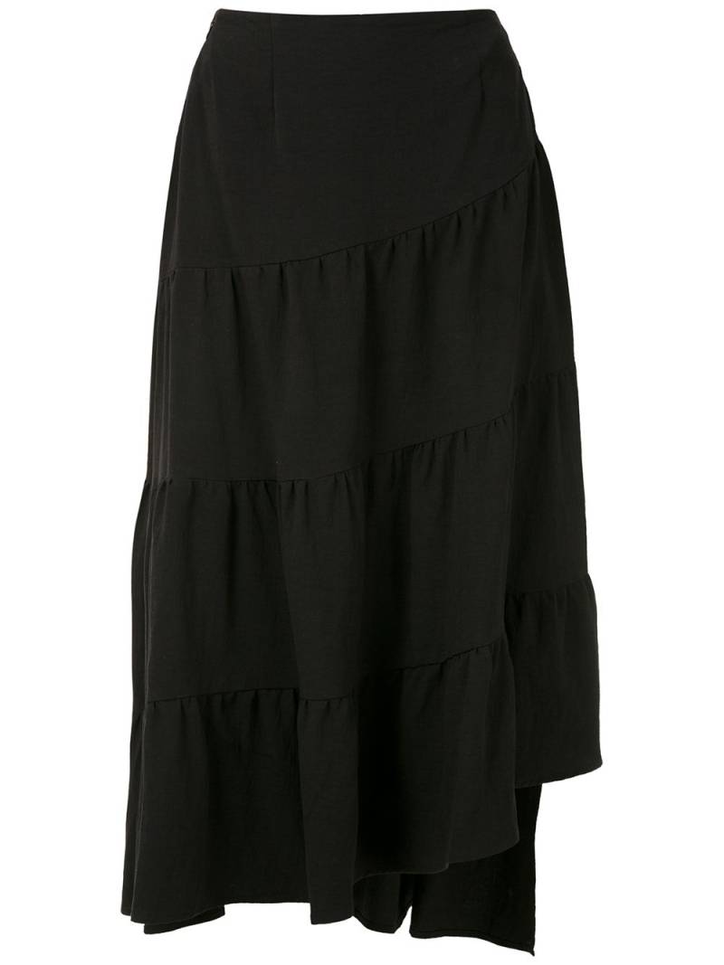 Olympiah Loyo midi skirt - Black von Olympiah