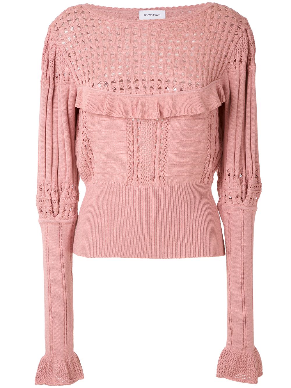 Olympiah Monter long sleeves blouse - Pink von Olympiah