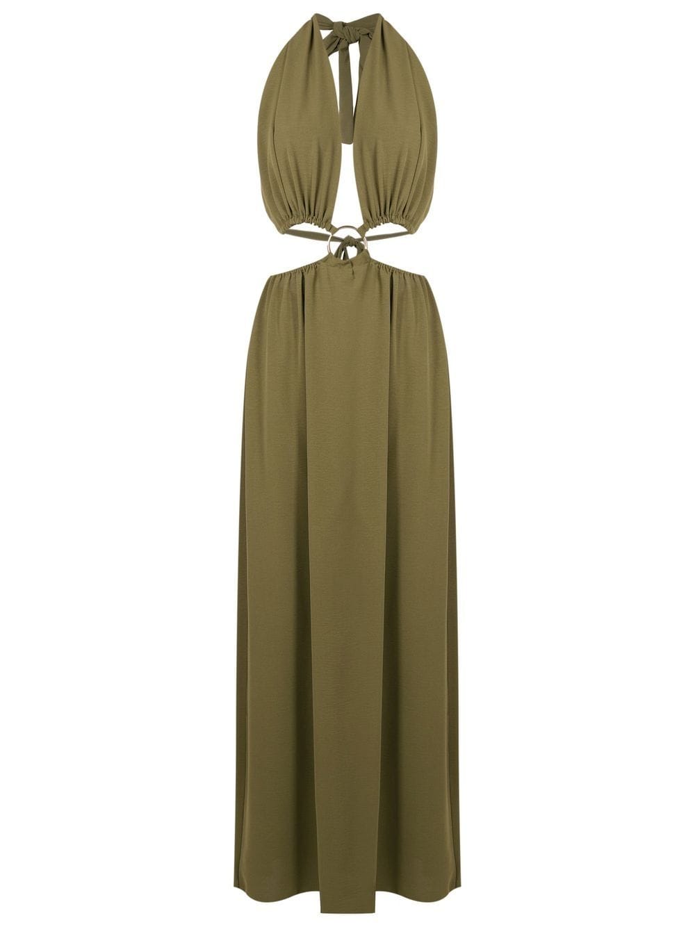 Olympiah cut-out maxi dress - Green von Olympiah