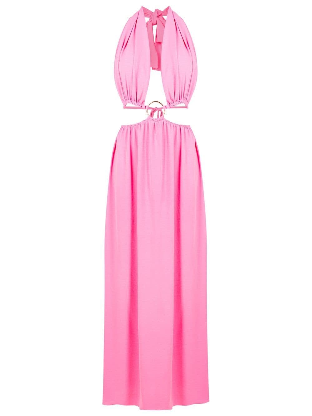 Olympiah cut-out maxi dress - Pink von Olympiah