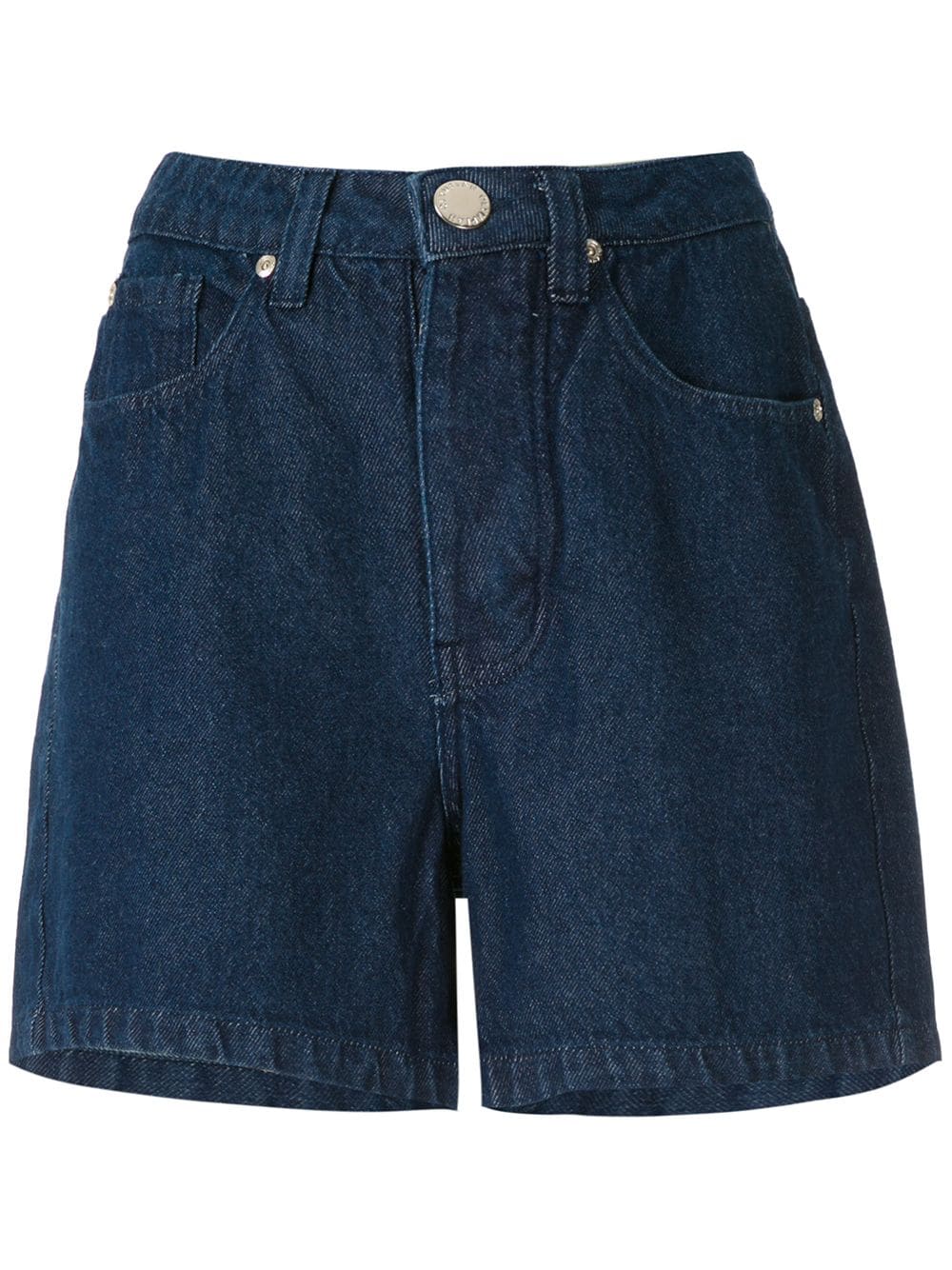 Olympiah demin straight shorts - Blue von Olympiah