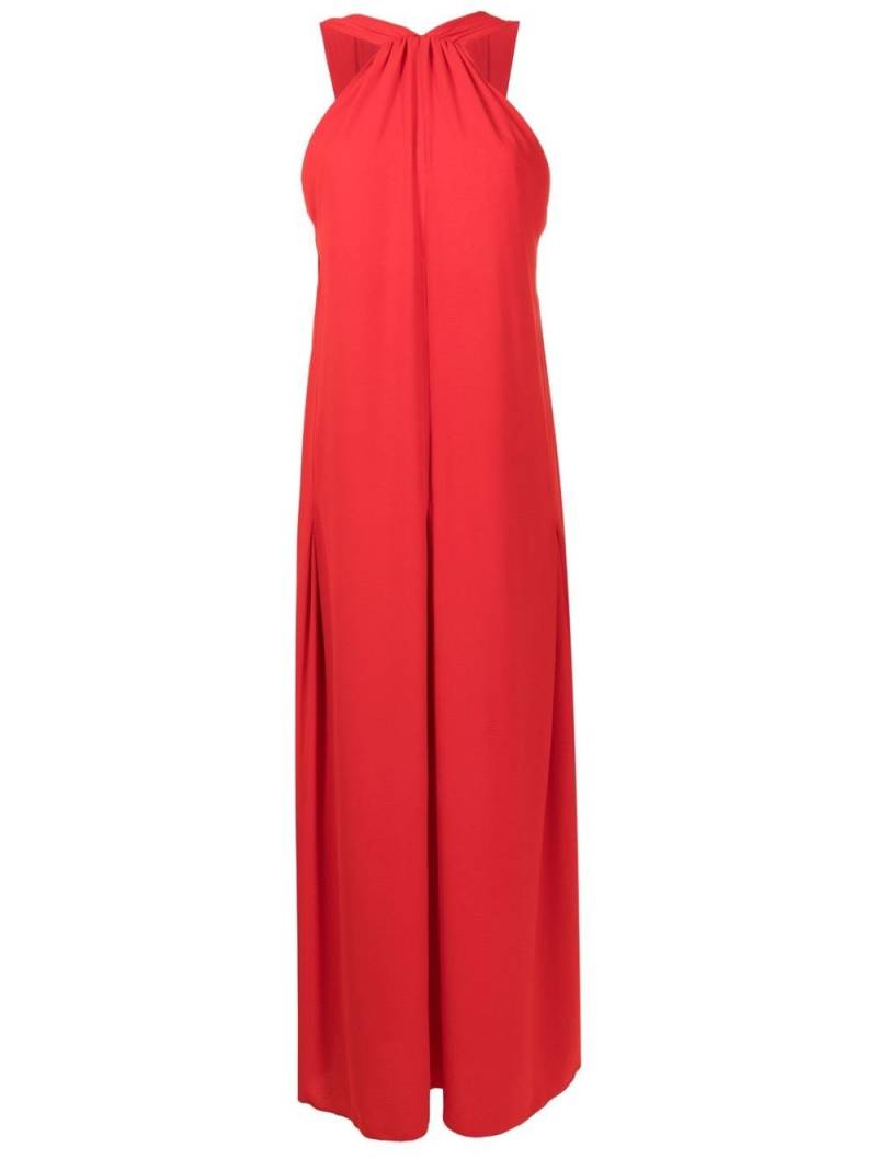 Olympiah scoop-back maxi dress - Red von Olympiah