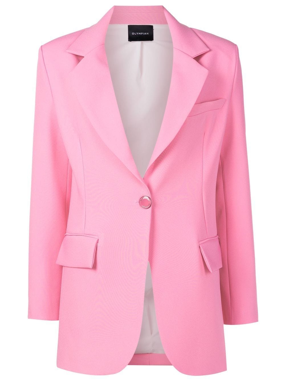 Olympiah single-breasted tailored blazer - Pink von Olympiah