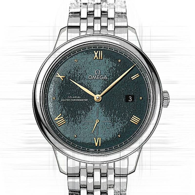 Omega De Ville Prestige Co-Axial Master Chronometer Small Seconds 41 mm von Omega