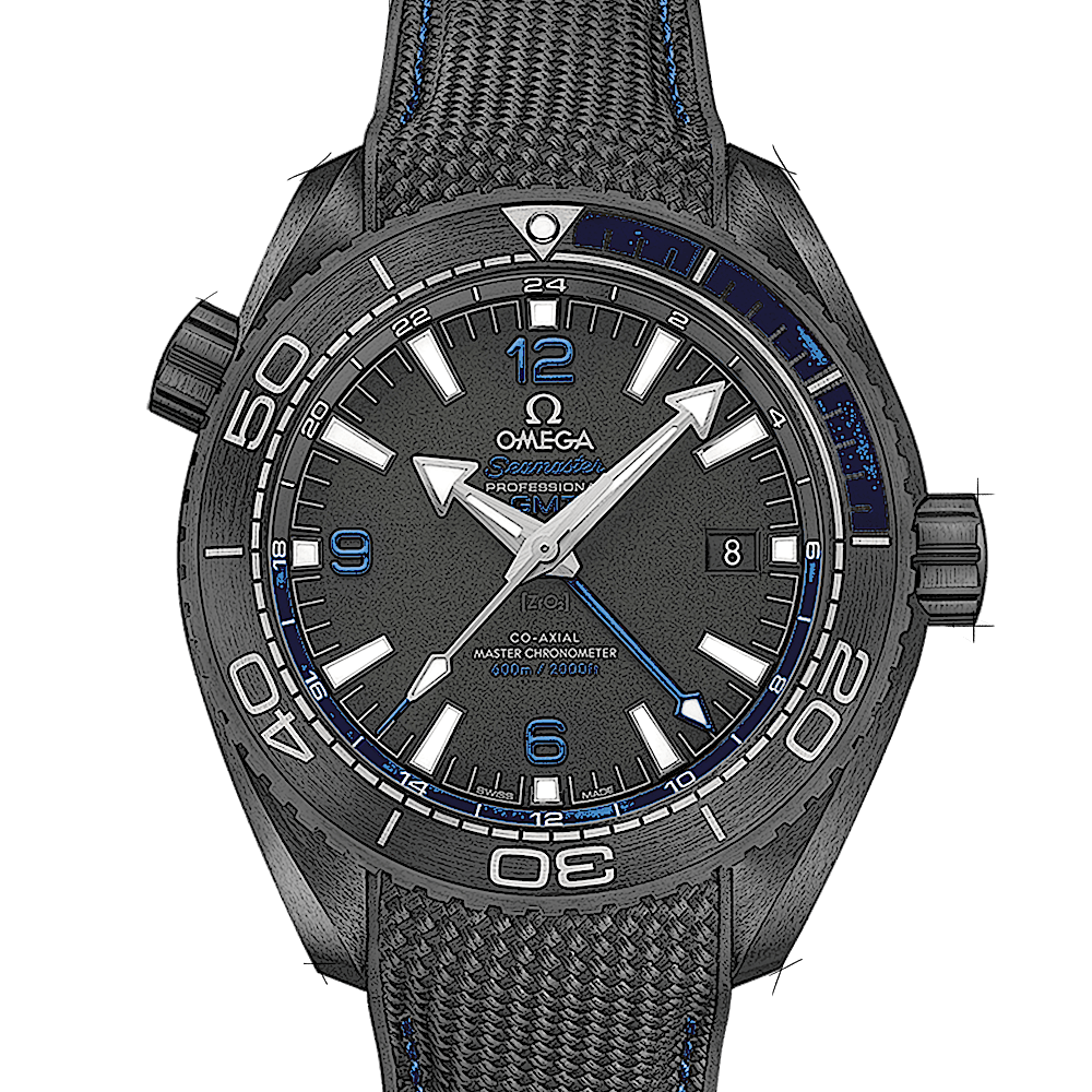 Omega Seamaster Planet Ocean 600M Co-Axial Master Chronometer GMT Omega Seamaster Planet Ocean 600M Co-Axial Master Chronometer GMT von Omega