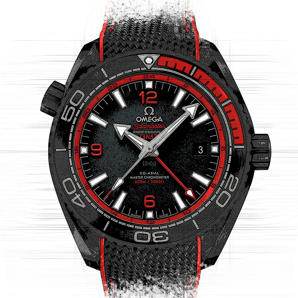 Omega Seamaster Planet Ocean 600M Co-Axial Master Chronometer GMT Omega Seamaster Planet Ocean 600M Co-Axial Master Chronometer GMT von Omega