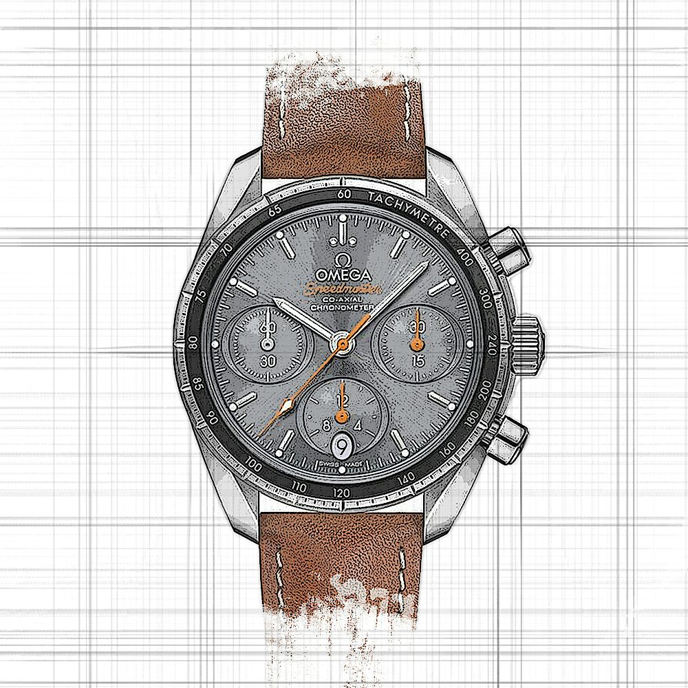 Omega Speedmaster 38 Co-Axial Chronograph von Omega