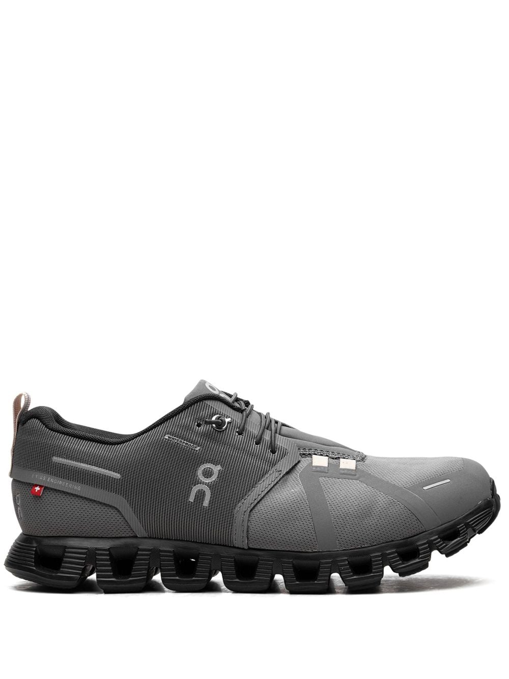 On Running Cloud 5 Waterproof "Asphalt/Magnet" sneakers - Grey von On Running