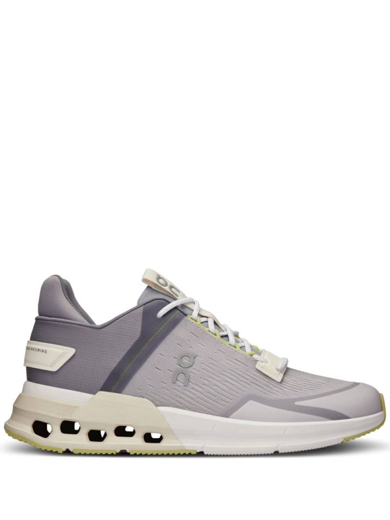 On Running Cloudnova Flux lace-up trainers - Grey von On Running